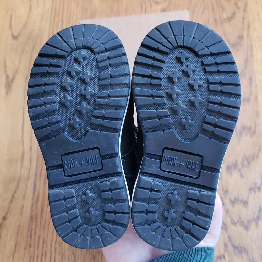 NIB Kids Lil Luke Boot Black Max + Jake Toddler Size 5